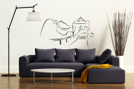 Great Wall of China Wall Decal